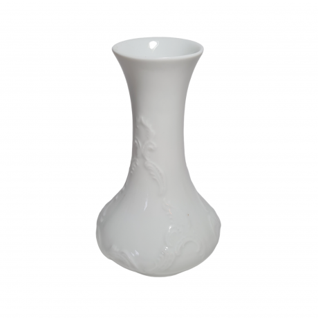 Ваза винтажная Royal KPM Bavaria белая, ручная работа, фарфор, 16 x 8 см, Германия, 1960-70гг.