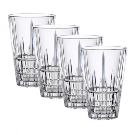 Spiegelau Spiegelau Perfect Serve Collection Latte Macchiato / Highball Glas 300 ml Set 4-tlg. Spiegelau Perfect Serve Collection Стакан для латте макиато / хайбол 300 мл Набор из 4 предм.