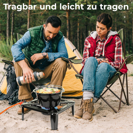 Femor Femor Gaskocher Camping Gas-Hockerkocher Outdoor Campingkocher Industrial Hockerkocher Газовая плита Femor, газовая плита-табурет для кемпинга, уличная походная плита, промышленная табурет-печь