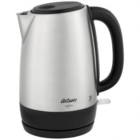 Arzum Arzum Wasserkocher arzum AR3074 Wasserkocher schnurlos, Uberhitzungsschutz Inox, 1.70 l, 2200 W  Чайник Arzum arzum AR3074 Беспроводной чайник, защита от перегрева нержавеющая сталь, 1,70 л, 2200 Вт