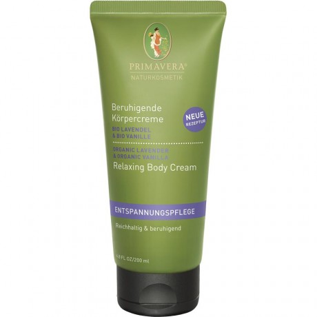 Primavera (Примавера)  Relaxing Lavendel Vanille Beruhigende Korpercreme, 200 мл