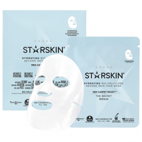 STARSKIN Red Carpet Ready™ Coconut Bio-Cellulose Hydrating Face Mask  Кокосовая биоцеллюлозная увлажняющая маска для лица Red Carpet Ready™