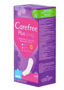 Carefree Slipeinlage Plus Long mit Frischeduft, 40 St, Карефри Прокладки ежедневные удлиненные Плюс с ароматом, 40 шт, 5 упаковок (200 шт)