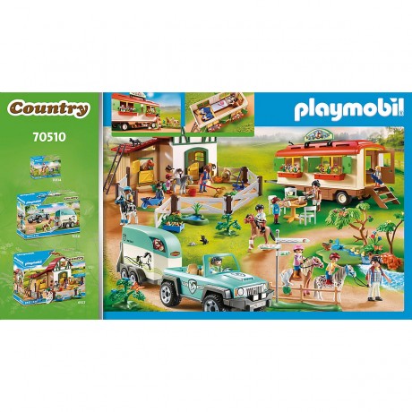 PLAYMOBIL PLAYMOBIL 70510 Ponycamp-Ubernachtungswagen PLAYMOBIL 70510 Автомобиль для ночлега в пони-лагере