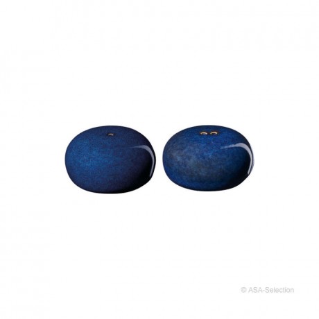 ASA SELECTION ASA Saisons Midnight Blue Salzstreuer / Pfefferstreuer Set 2-tlg. d: 5 cm / h: 3 cm Набор солонок/перечниц ASA Seasons Midnight Blue 2 шт. д: 5 см / в: 3 см