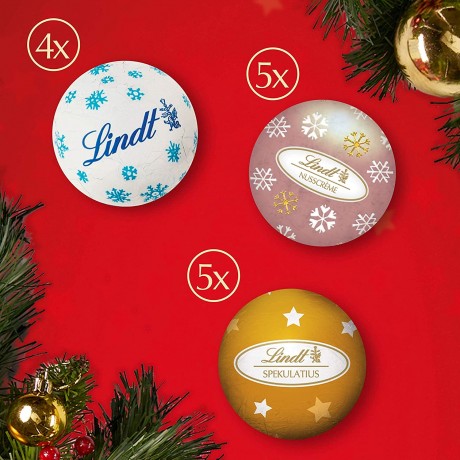 Lindt Mini-Tisch-Adventskalender Weihnachtsmarkt 115g, Линдт Адвент-календарь 2025 Рождественская ярмарка, 24 конфеты, 19см х 19см, 115 грамм