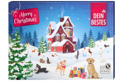 Dein Bestes Adventskalender 2025 24 leckere Hundesnacks, Адвент-календарь 2025, 24 сюрприза для собак