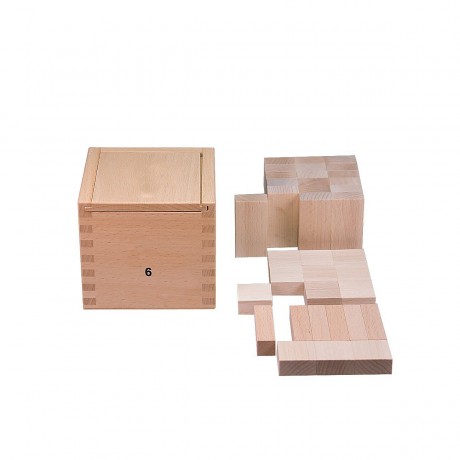SINASPIELZEUG Holzspielzeug Gabe 6 Frobelspiel 36 Quader 25mm Деревянная игрушка Gabe 6 Frobelspiel 36 блоков 25мм