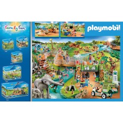 PLAYMOBIL PLAYMOBIL 70341 Mein grosser Erlebnis-Zoo PLAYMOBIL 70341 Мой большой зоопарк приключений