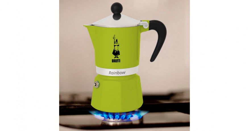 Bialetti Bialetti Rainbow, Espressomaschine grun, 6 Tassen grun Bialetti Rainbow, кофемашина для эспрессо, зеленый, 6 чашек