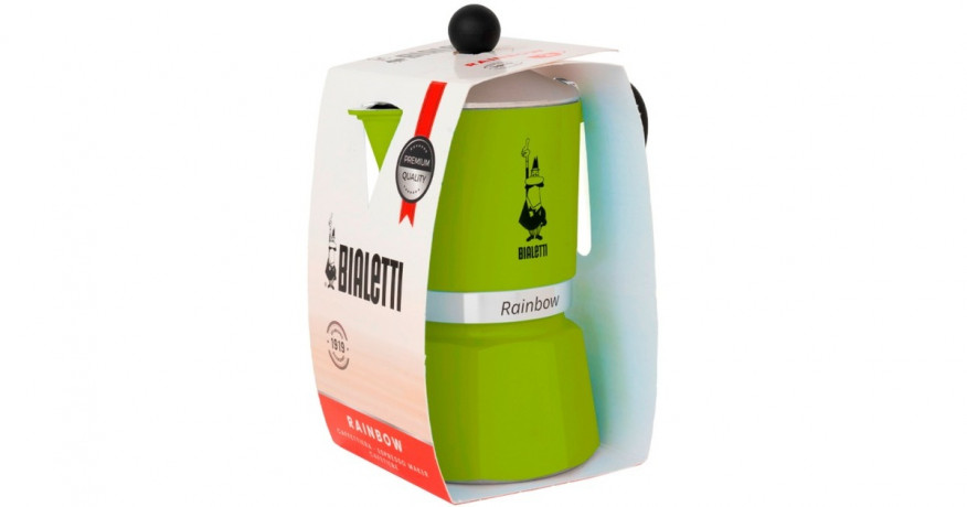 Bialetti Bialetti Rainbow, Espressomaschine grun, 6 Tassen grun Bialetti Rainbow, кофемашина для эспрессо, зеленый, 6 чашек