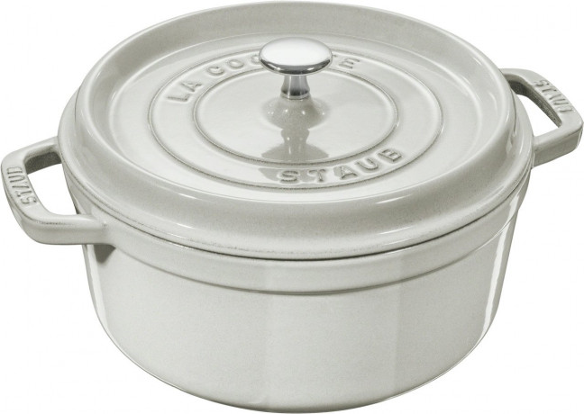 Staub Staub Br\u00e4ter Cocotte 28cm rund  Weiss Staub Br&gt;4ter Кокотка 28см круглая