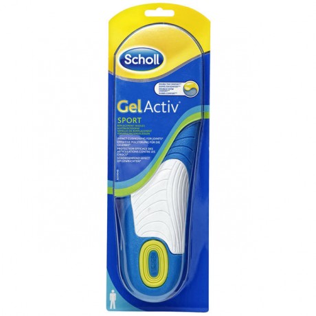 Scholl Gel Activ Sport Austauschsohlen Man 1 Paar