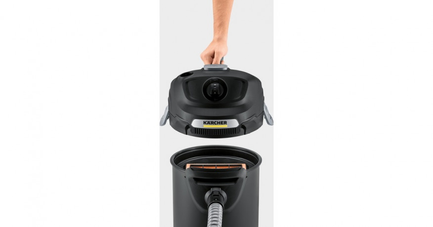 Karcher Karcher Aschesauger AD 2 gelb/schwarz gelb/schwarz Пылесос Karcher Ash AD 2 желтый/черный