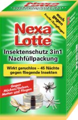 Nexa Lotte защита от насекомых  3in1 Elektroverdampfer Сменный блок, 1 шт