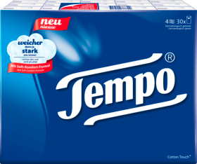 Tempo Tempo Носовой платок 30x10St, 300 шт