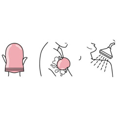 Takabath Bubble Body Wash Pad Box  Коробка с подушечками для мытья тела Bubble