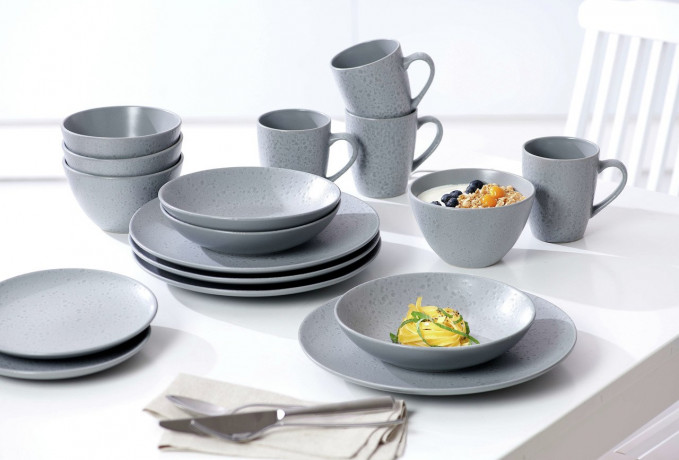 Ritzenhoff & Breker Ritzenhoff & Breker Fruchstuccksset 12-tlg.KITWE grau Набор для завтрака Ritzenhoff &amp; Breker, 12 предметов КИТВЕ