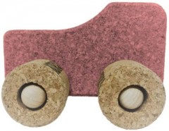 KORXX Spielzeugauto Kork Traktor Игрушечный трактор из пробки