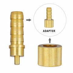 Mianova Mianova Gaskocher Campingkocher 2 in 1 LPG Anschluss Grillplatte Set, Outdoor BBQ Barbecue Grill Gas Camping Herd Kocher Tischgrill Notfall Campingherd Notfallkocher Gaskocher  Газовая плита Mianova, походная плита 2 в 1, комплект гриля с подключе