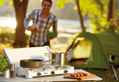 Enders Enders Gaskocher Dalgety 3-flammiger Campingkocher, 59 x 32 x 9 cm  Газовая плита Enders Походная плита Dalgety с 3 пламенем, 59 x 32 x 9 см