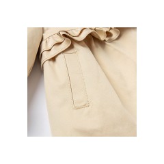 Dave  Bella Eleganter Trenchcoat mit Kapuze fur Madchen Элегантный тренч с капюшоном для девочки