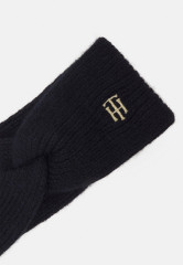 Tommy Hilfiger TIMELESS HEADBAND Ear warmers space blue ПОВЯЗКА TIMELESS Грелки для ушей космический синий