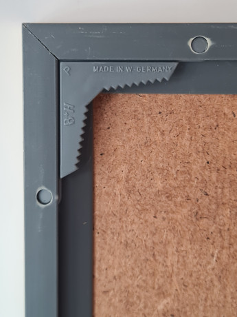 Картина винтажная "Дорога к морю", масло, 50 x 40,5 см, Германия, 1950-60гг.