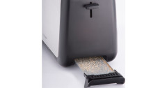 Cloer Cloer King-Size-Toaster 3569 edelstahl/schwarz, 1.000 Watt, fur 2 XXL-Toastscheiben  edelstahl/schwarz Тостер Cloer king-size 3569 нержавеющая сталь/черный, 1000 Вт, на 2 тоста размера XXL
