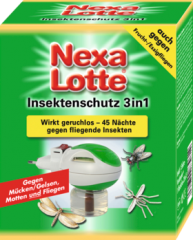 Nexa Lotte защита от насекомых  3in1 Elektroverdampfer, 1 шт