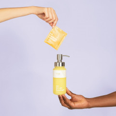 FUTURE STORIES Duschgel Pulver 3er Set Mango &amp; Orange  Гель-пудра для душа Набор из 3 порошков манго и апельсина