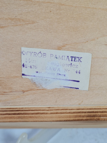 Панно-румбокс винтажное объемное "Комната в бревенчатой хате", Сувенир Скава, дерево, детализация, 27.5 х 21 х 5.5 см, Польша, 1980-90гг.