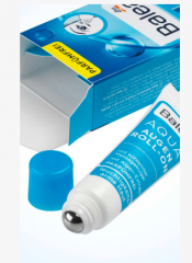 Balea Augencreme Aqua Augen Roll-On 15 ml, Крем-роллер охлаждающий против темных кругов под глазами c экстрактом морских водорослей и витамином Е, 15 мл
