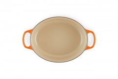 Le Creuset LE CREUSET  SIGNATURE Gourmet-Br\u00e4ter Oval 27cm Ofenrot rot LE CREUSET SIGNATURE Gourmet жаровня овальная 27см красная для духовки