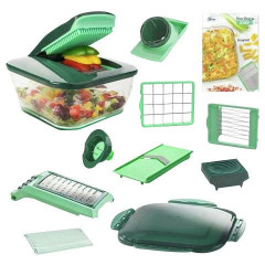 Genius Genius Nicer Dicer Chef 15-tlg. NICER DICER grun Genius Nicer Dicer Chef 15 шт. ЛУЧШЕ ДАЙСЕР