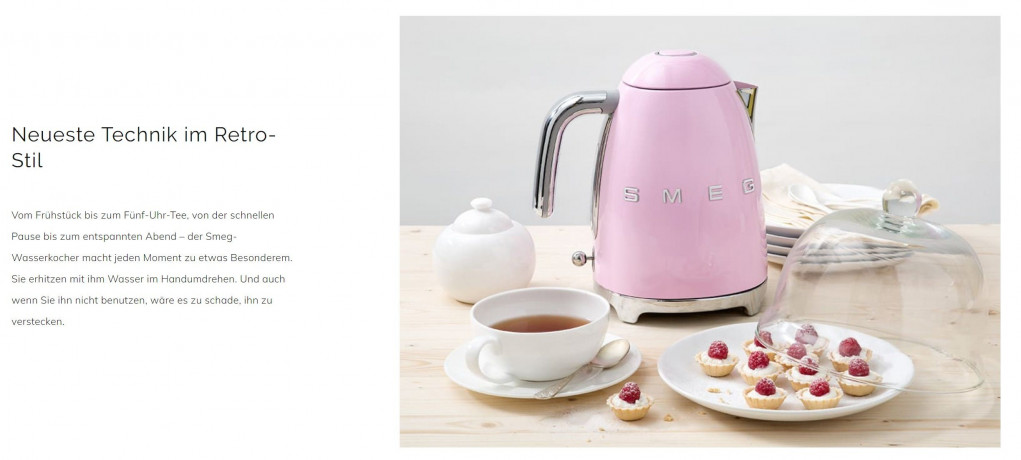 SMEG SMEG Wasserkocher SMEG Wasserkocher Edelstahl 1,7 L Fassung, 2400 W, Wasser Kocher, 2400,00 W, 360° Basis, BPA- Frei, elektrischer Чайник SMEG Чайник SMEG, нержавеющая сталь, емкость 1,7 л, 2400 Вт, водоварка, 2400,00 Вт, основание 360°, без BPA, эл