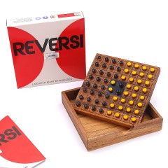 ROMBOL Reversi – Interessantes Strategiespiel fur 2 Personen aus edlem Holz Reversi – интересная стратегическая игра для двоих из ценных пород дерева
