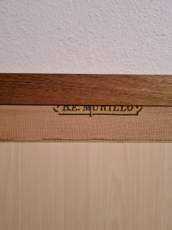 Картина винтажная Royal Paris "Девушки с фруктами", большой формат, гобелен в раме, 66 х 80 см, Германия, 1980-90гг.