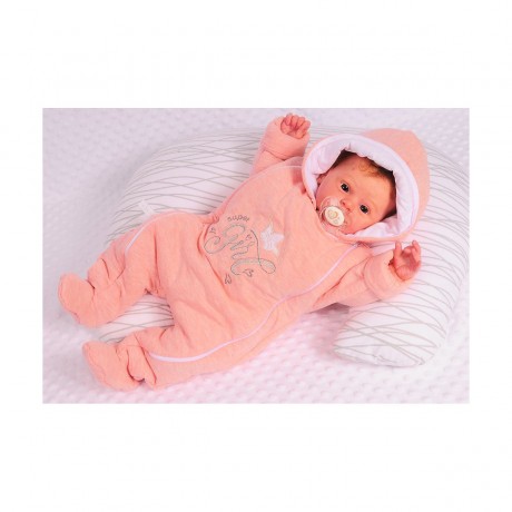 La Bortini Baby Overall Wagenanzug mit Kapuze Outdoor-Overalls fur Madchen Детский комбинезон для детской коляски с капюшоном уличный комбинезон для девочек