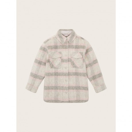 TOM TAILOR Jacken Overshirt mit Karomuster Ubergangsjacken Куртки Верхняя рубашка в клетку Демисезонные куртки