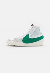 Nike Sportswear BLAZER MID #x27;77 JUMBO UNISEX Sneaker high summit white/malachite/blackened blue BLAZER MID #x27;77 JUMBO UNISEX — Высокие кроссовки женские вершина белый/малахит/черненый синий