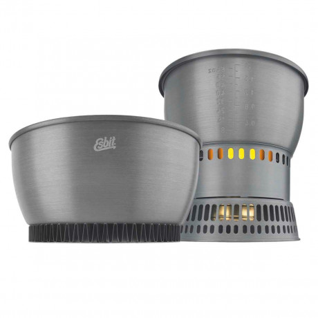 Esbit Esbit Gaskocher Esbit Aluminium Kochset mit Spiritusbrenner  Газовая плита Esbit Алюминиевый кухонный набор Esbit со спиртовой горелкой