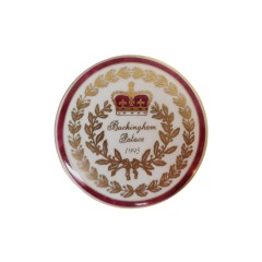 Buchingham Palace Фарфоровая шкатулка &quot;Букингемский дворец&quot;, 5 см, Англия, 1995г.