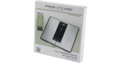 ProfiCare ProfiCare 9 in 1 Diagnose-Waage PC-PW 3008 BT edelstahl/schwarz, mit Bluetooth edelstahl/schwarz Диагностические весы ProfiCare 9 в 1 PC-PW 3008 BT нержавеющая сталь/черный, с Bluetooth