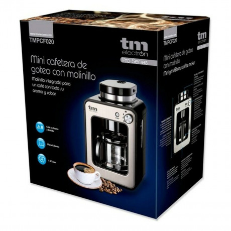 Bigbuy Bigbuy Kaffeevollautomat Filterkaffeemaschine TMPCF020S 600 W 4 Tassen 600W  Полностью автоматическая кофемашина Bigbuy, кофемашина с фильтром TMPCF020S 600 Вт, 4 чашки, 600 Вт