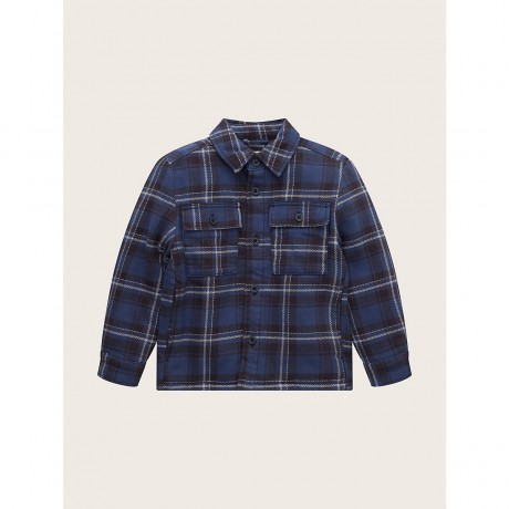 TOM TAILOR Jacken Hemdjacke mit Karomuster   Ubergangsjacken Жакеты Жакет-рубашка в клетку Демисезонные жакеты