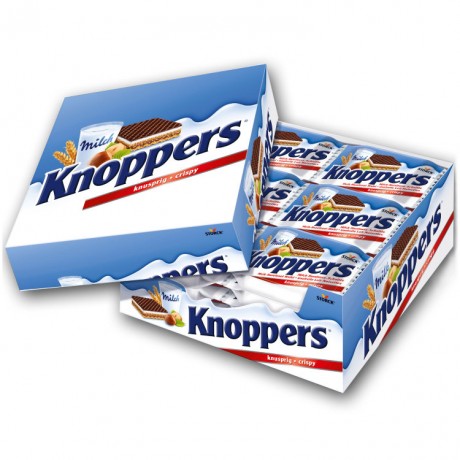 Knoppers Вафли с кремовой начинкой 72 шт. x 23,5г