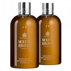 Molton Brown Tobacco Absolute Bath & Shower Gel Doppelpack (2er Set) Набор из двух гелей для ванны и душа Tobacco Absolute (набор из 2 шт.)