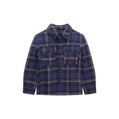 TOM TAILOR Jacken Hemdjacke mit Karomuster   Ubergangsjacken Жакеты Жакет-рубашка в клетку Демисезонные жакеты