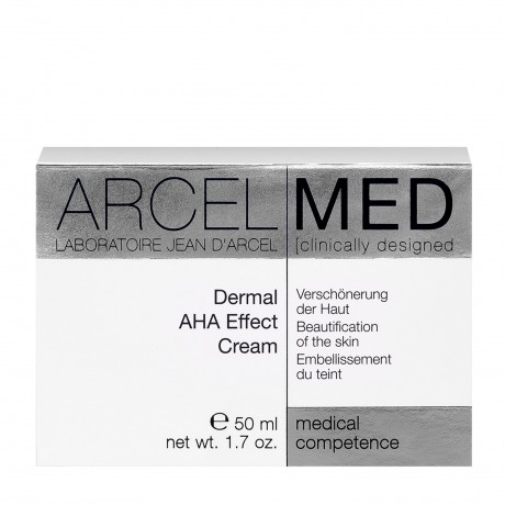 JEAN D'ARCEL Dermal AHA Effect Cream ARCELMED Fruchtsaure Creme hilft gegen Narben und Altersflecken  Dermal AHA Effect Cream ARCELMED крем с фруктовыми кислотами помогает против шрамов и пигментных пятен